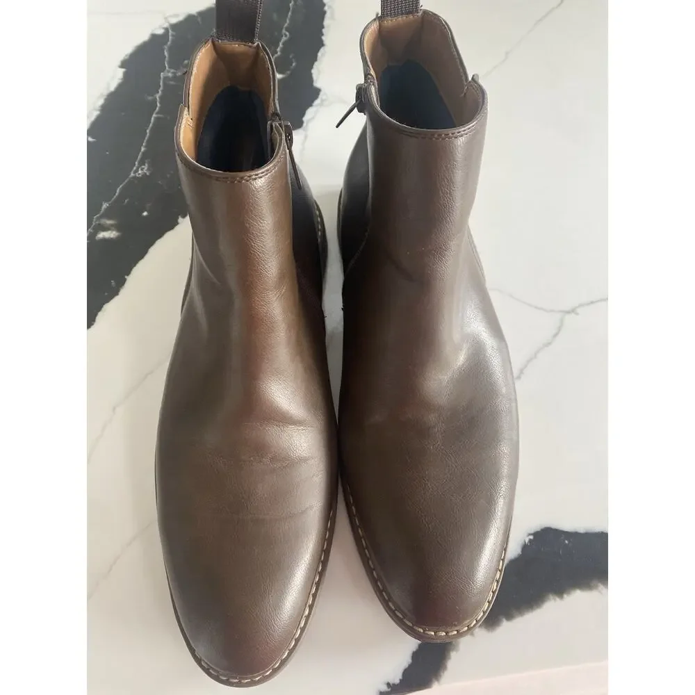 GUESS Men's Brown Ankle Boots Size 10M